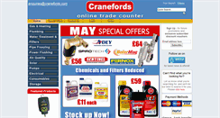 Desktop Screenshot of cranefords.com